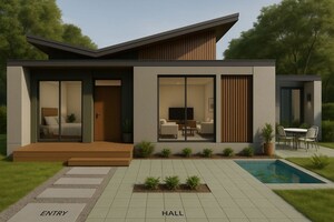 2 BHK Villa – Exterior View View at Budhera - for Sale