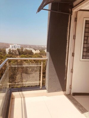 Balcony in 3 BHK Apartment at Space Grazia, Kothrud – for Rent