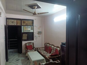 Living Room in 1 BHK Builder Floor at Dwarka Mor – for Rent