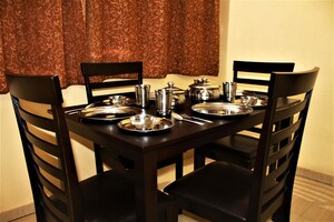 Dining area in  Pg at Mahavir Nagar – for Rent