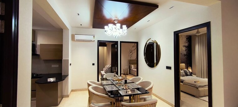 Living Room, international airport road 3.5 Bedroom 2525 Sq.Ft. Apartment In International Airport Road Zirakpur 10545059