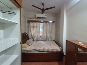 Bathroom in 1 BHK Apartment at Kopar Khairane Sector 19 – for Rent