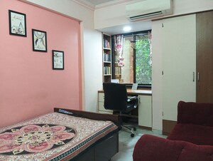 Bedroom in 2 BHK Apartment at Buddhadev Vihar, Manpada – for Rent