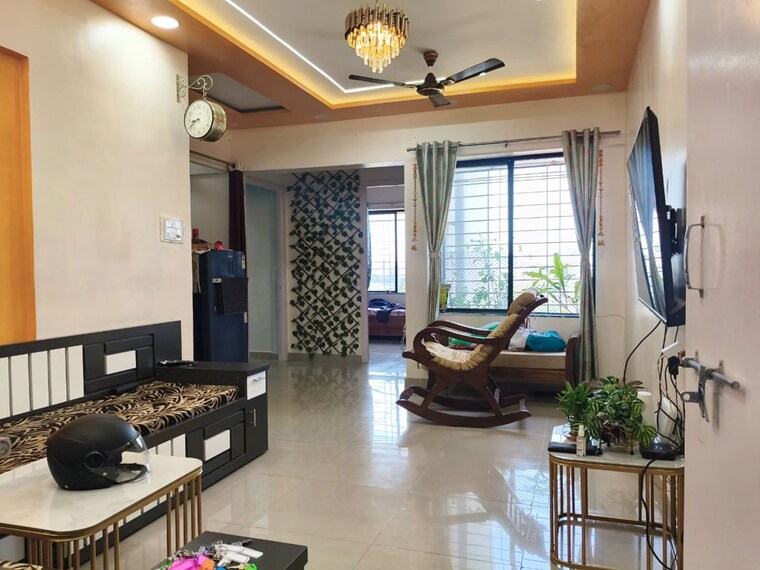 Living Room, wakad 2 Bedroom 900 Sq.Ft. Apartment In Wakad Pune 10561159
