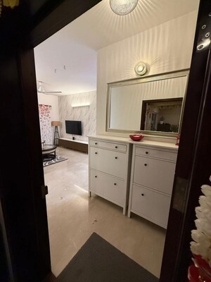 Kitchen in 3 BHK Apartment at Nagarjuna Green Ridge, Hsr Layout – for Rent