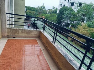 Balcony in 2 BHK Apartment at Anandtara Sayajiraje Avenue, Mundhwa – for Rent
