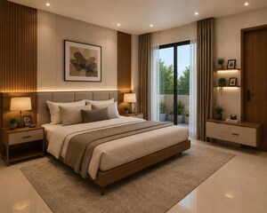 Bedroom in 4 BHK Villa at Race Course – for Sale