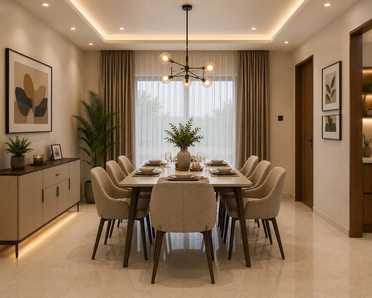 Gym, race course 4 Bedroom 2500 Sq.Ft. Villa In Race Course Coimbatore 10434171