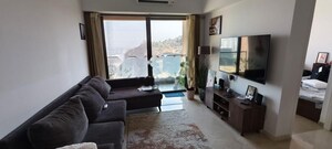 Living Room in 2 BHK Apartment at Kanakia Silicon Valley, Powai – for Rent