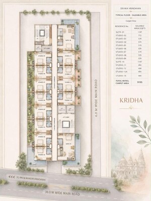 Master Plan in Studio Apartment at Chhata – for Sale