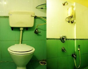 Bathroom in  Pg at Mahavir Nagar – for Rent