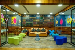 Team Area in  Office Space at Gold Craig, Mg Road – for Rent