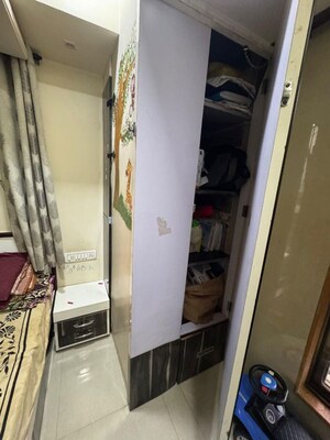 Balcony in 1 BHK Apartment at Rajaram Sukur Sapphire, Ghodbunder Road – for Rent