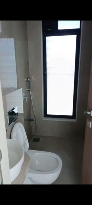 Bathroom in 2 BHK Apartment at Alliance Vista, Vile Parle East – for Rent