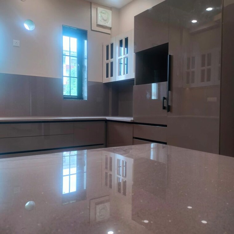 Kitchen, new industrial township 5 3 Bedroom 1500 Sq.Ft. Builder Floor In New Industrial Township 5 Faridabad 10561307