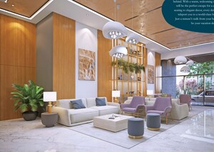 Living Room in 3 BHK Apartment at Narsingi – for Sale