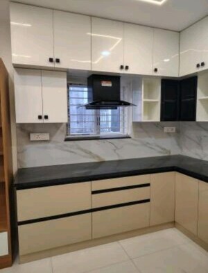 Kitchen in 3 BHK Apartment at ASBL Spectra, Financial District – for Rent