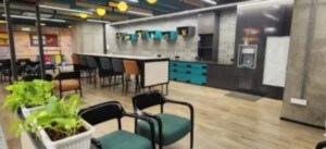 Team Area in  Office Space at Gold Craig, Mg Road – for Rent