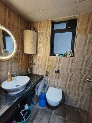 Bathroom in 3 BHK Apartment at Tata Glendale, Vasant Vihar – for Sale