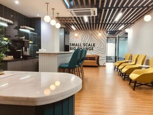 Staircase in  Office Space at Gold Craig, Mg Road – for Rent