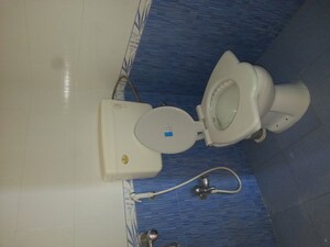 Bathroom in 2 BHK Independent House at Rt Nagar – for Rent