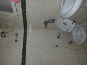 Bathroom in 2 BHK Independent House at Rt Nagar – for Rent