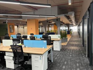 Team Area in  Office Space at Gold Craig, Mg Road – for Rent