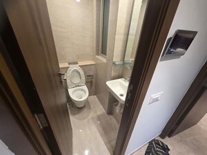 Bathroom in 1 BHK Apartment at Hiranandani Regent Hill, Powai – for Rent