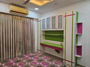 Bedroom in 2.5 BHK Apartment at Mahindra Splendour, Bhandup West – for Rent