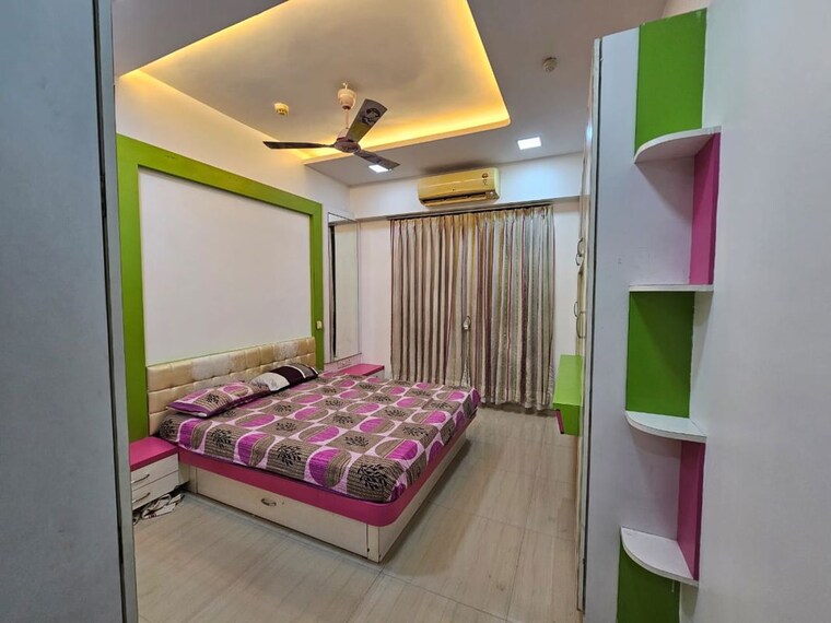 Bedroom, mahindra-splendour 2.5 Bedroom 1000 Sq.Ft. Apartment In Bhandup West Mumbai 10561424