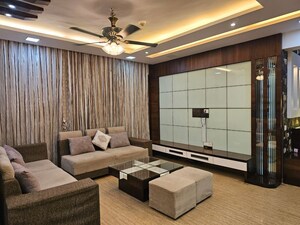 Living Room in 2.5 BHK Apartment at Mahindra Splendour, Bhandup West – for Rent