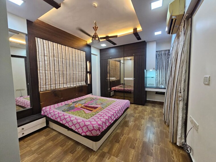Bedroom, mahindra-splendour 2.5 Bedroom 1000 Sq.Ft. Apartment In Bhandup West Mumbai 10561424