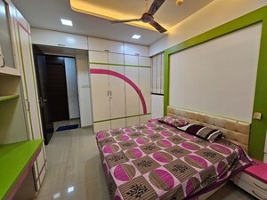 Bedroom in 2.5 BHK Apartment at Mahindra Splendour, Bhandup West – for Rent