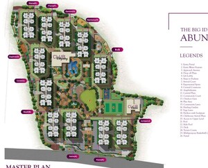 Master Plan in 3 BHK Apartment at Rajapushpa Provincia, Narsingi – for Sale