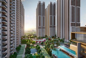 3 BHK Apartment – Exterior View View at Rajapushpa Provincia, Narsingi - for Sale