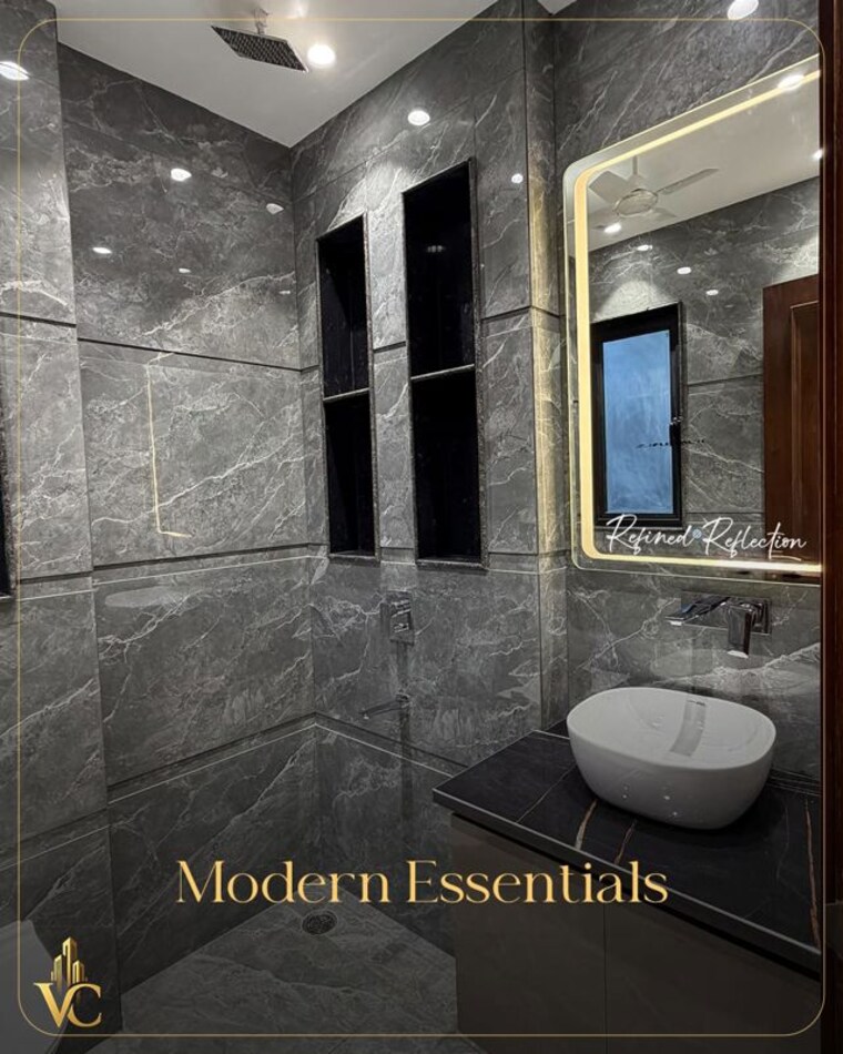 Bathroom, ansal-sushant-apartments 3 Bedroom 215 Sq.Yd. Builder Floor In Sushant Lok I Gurgaon 10561434