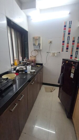 Kitchen in 1 BHK Apartment at Tulsidham Complex, Kapur Bawdi – for Rent