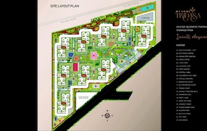 Master Plan in 2.5 BHK Apartment at My Home Tridasa, Tellapur – for Sale