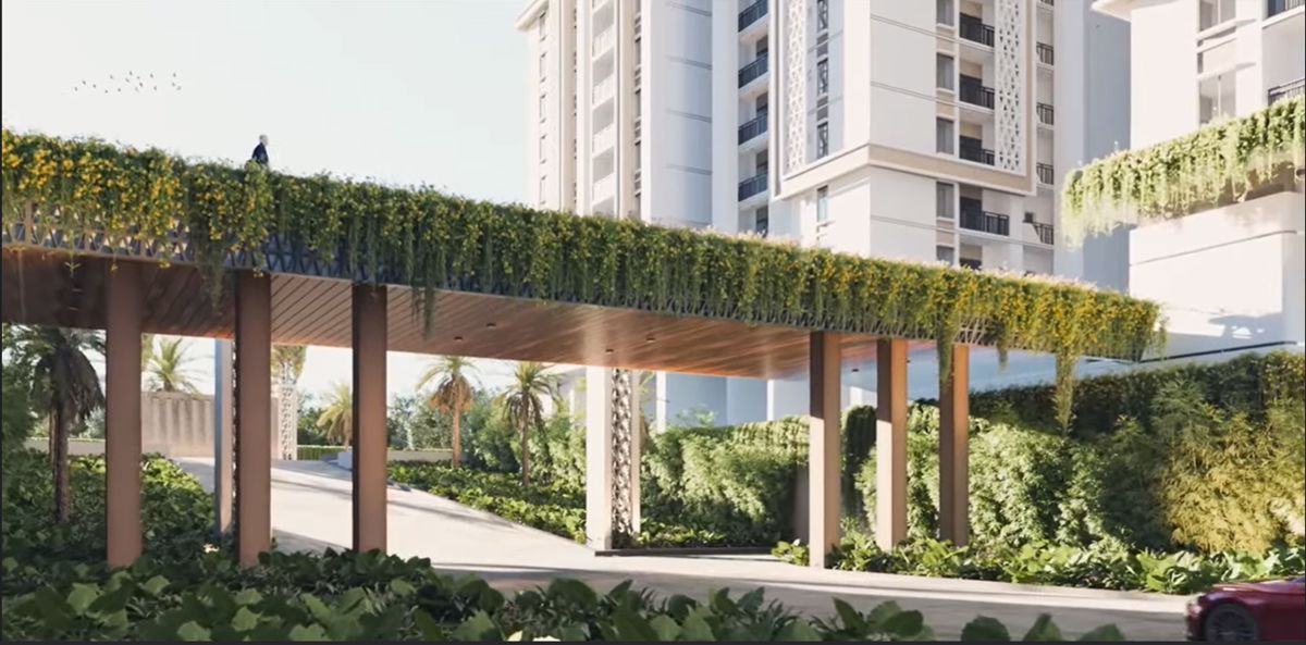 2 BHK + Prayer Room 1310 Sq.Ft. Apartment in Vasavi Atlantis