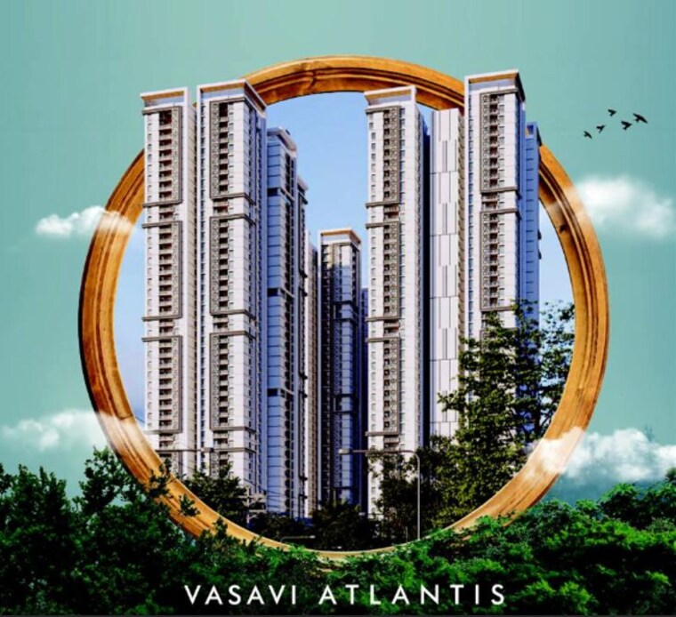 Exterior View, vasavi-atlantis 2 Bedroom 1310 Sq.Ft. Apartment In Narsingi Hyderabad 10561468