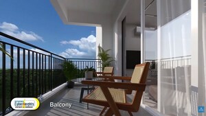Balcony in 2 BHK Apartment at Aparna Cyber Heights, Osman Nagar – for Sale