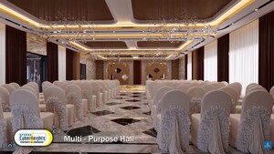 Hall in 2 BHK Apartment at Aparna Cyber Heights, Osman Nagar – for Sale