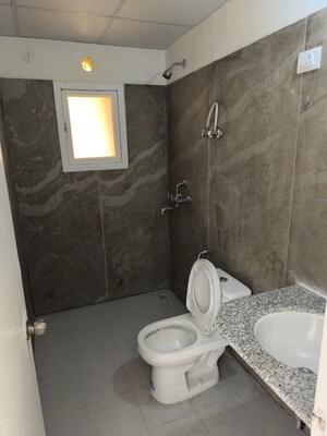 Bathroom in 3 BHK Apartment at Pardos Okas Residency, Sushant Golf City – for Rent