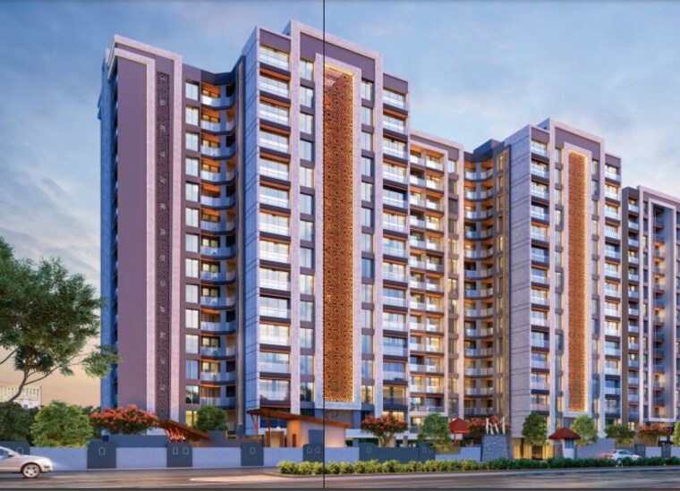 Exterior View, basil-mondale 2 Bedroom 1085 Sq.Ft. Apartment In Mundhwa Pune 10561636