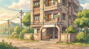  Apartment – Exterior View View at Yelwadi - for Sale