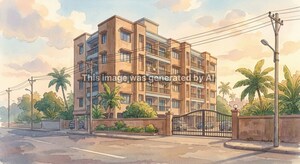  Apartment – Exterior View View at Nilje Gaon - for Sale