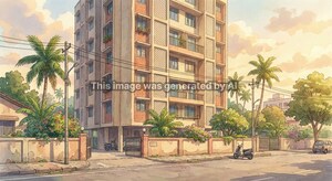  Apartment – Exterior View View at Sector 8 Airoli - for Sale