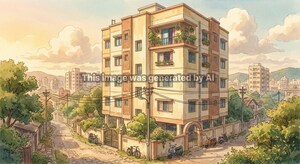  Apartment – Exterior View View at Khuntavali - for Sale