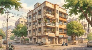  Apartment – Exterior View View at Manda - for Sale