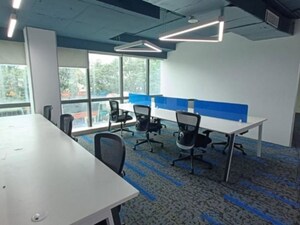Team Area in  Office Space at Gold Craig, Mg Road – for Rent